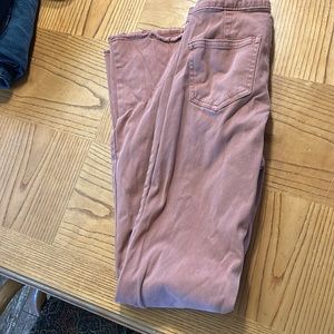 Mustard seed pink jeans